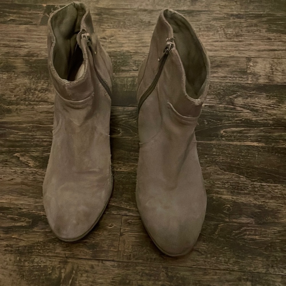 Sole society 7.5 tan bootie